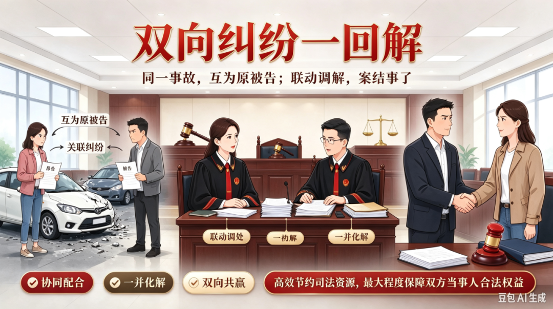 【联动调处 实质解纷】两案互诉僵局难破？看法官协同调解实现双向共赢……