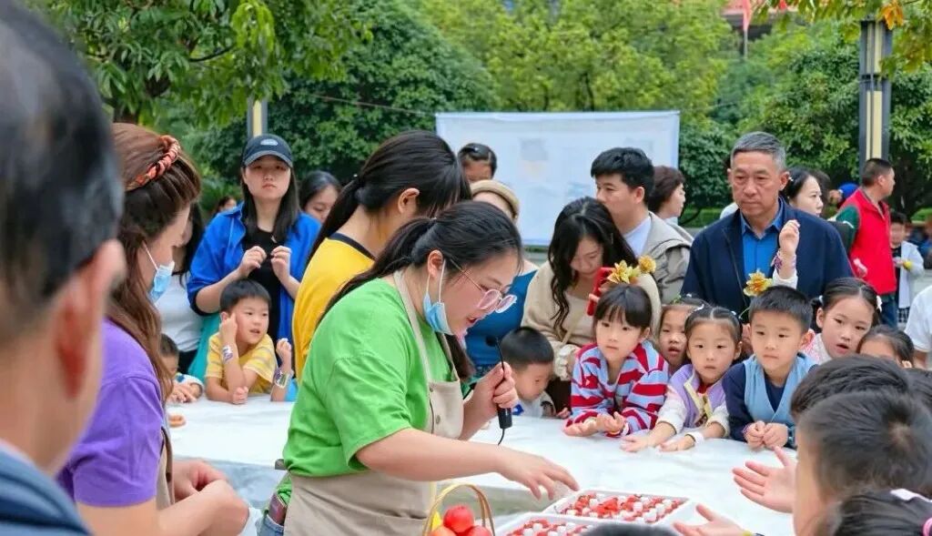 做手环、烤柿挞！伍家岗这场活动太上头→