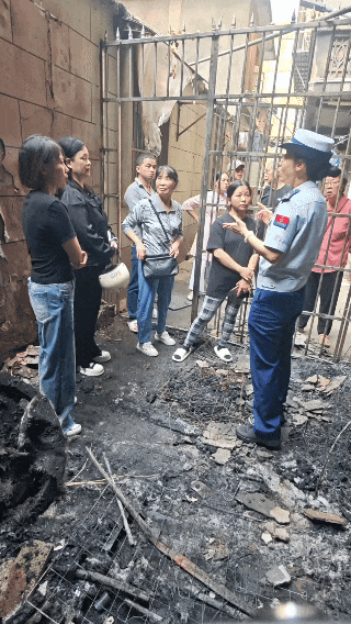 小区圈块地放点杂物没什么？看完这个火灾现场，你还这么想吗