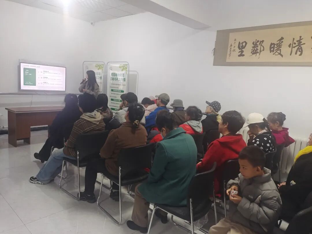 【青山公益】金秋果蔬上市季，绿色宣讲倡简约