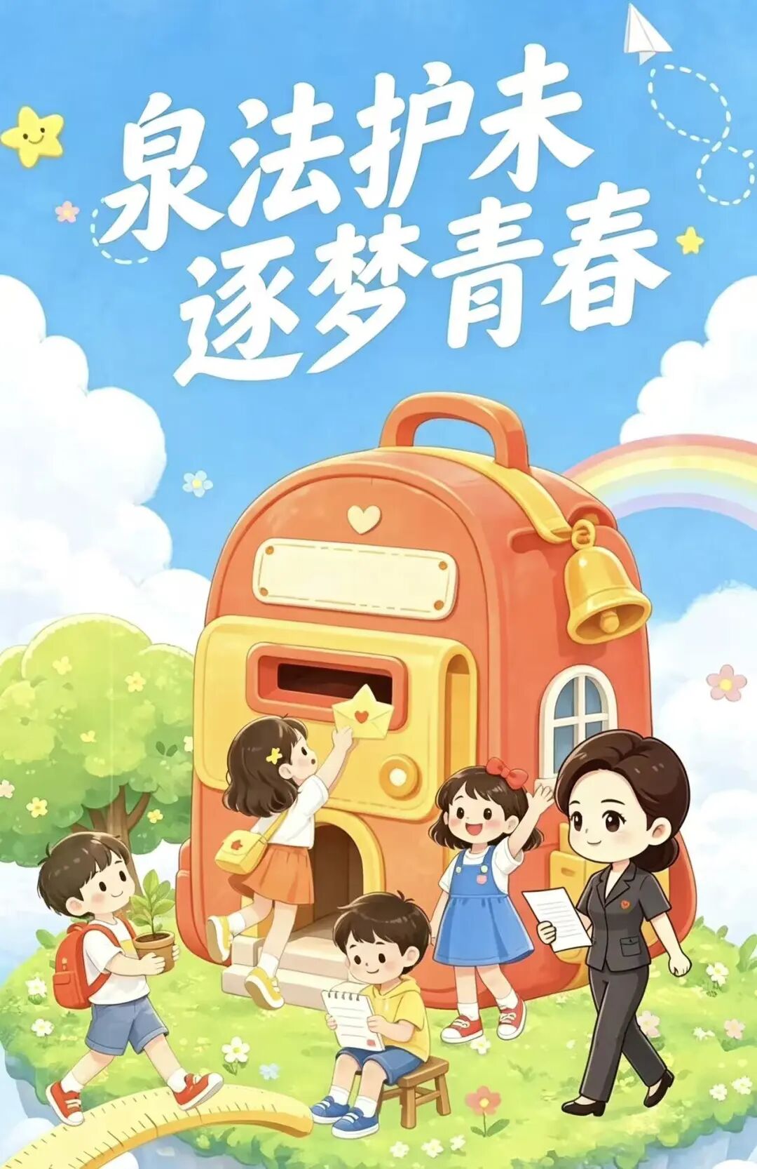 【泉法护未】“起外号”也是欺凌？颍泉法院干警以案释法拆解欺凌的“四种面孔”