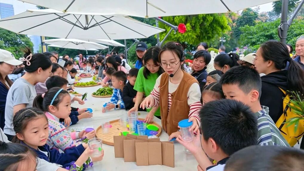 做手环、烤柿挞！伍家岗这场活动太上头→