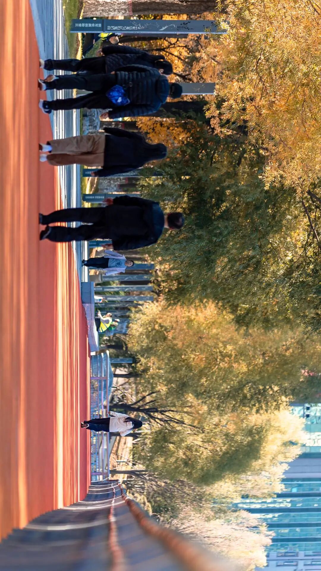 【图说吕梁·点亮新城】吕梁的秋天，藏在这条彩虹步道上