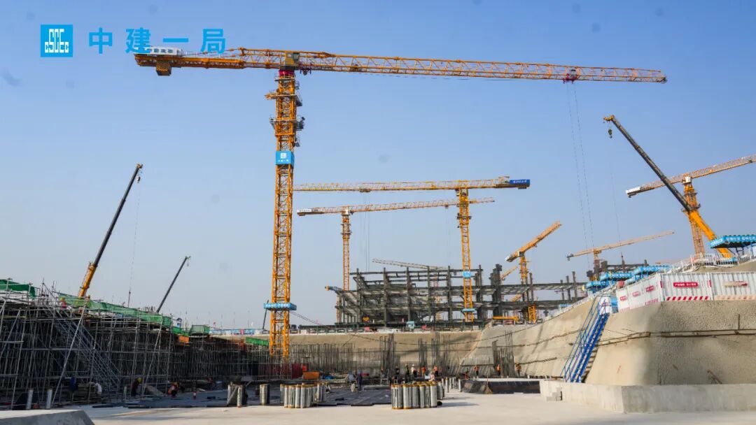 百卅交大，雄安启新！中建一局承建的北京交通大学雄安校区一期项目进度刷新