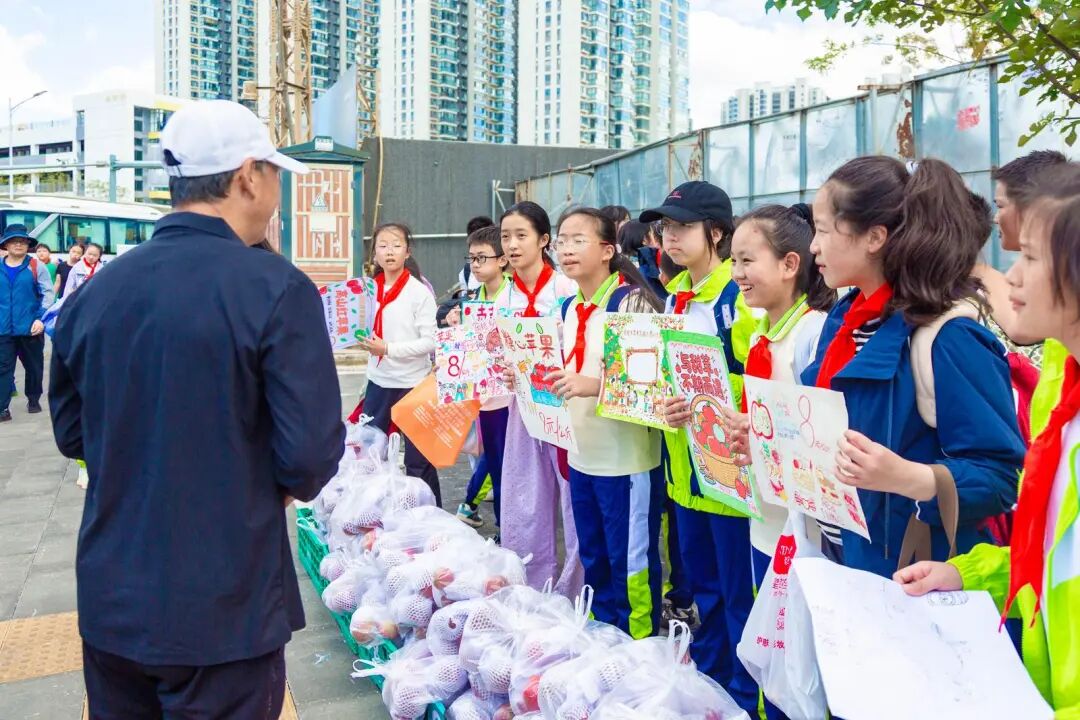 共享秋收的甜蜜！盘龙区金康园小学教育集团举行第六届“苹果节”
