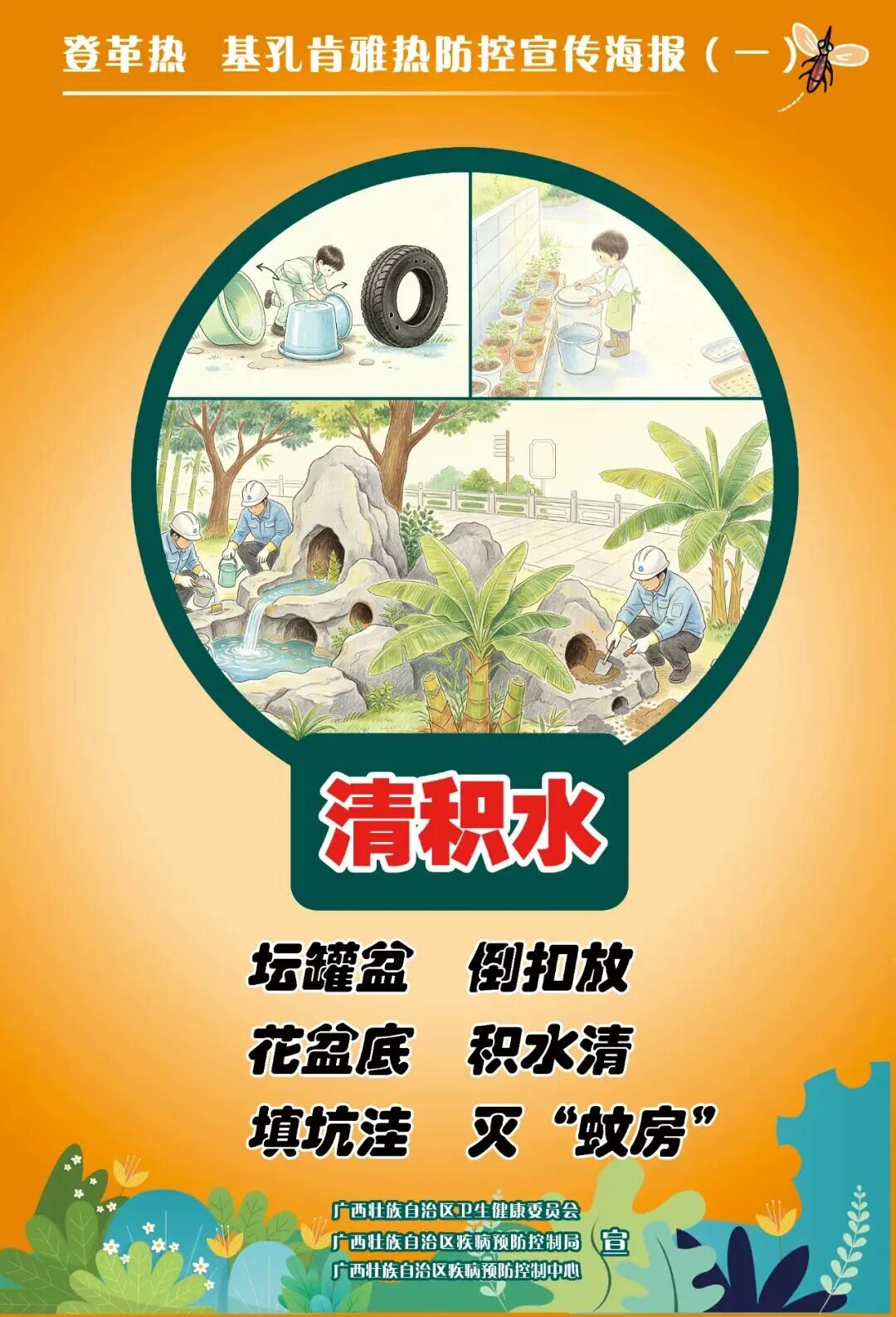 牢记4大要点，做好防蚊工作