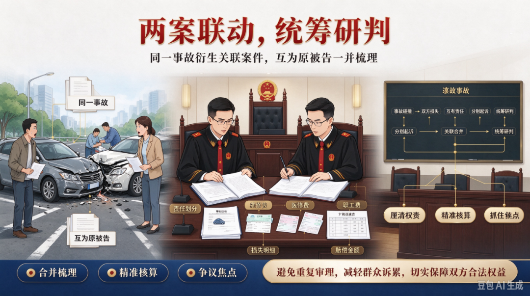 【联动调处 实质解纷】两案互诉僵局难破？看法官协同调解实现双向共赢……