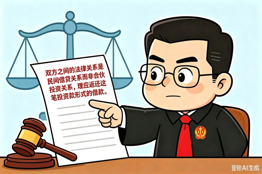 【案·见民生】保本投资怎么成了借贷？ 法院：合同也能“披马甲”，没有“稳赚不赔”的合伙关系！