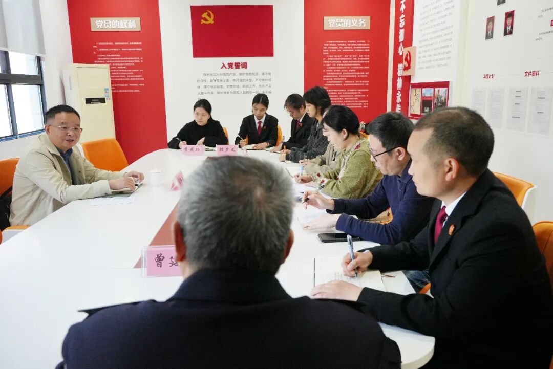 茶韵法度 | 名山区法院党组书记、院长提名人选任泓光到法庭走访调研