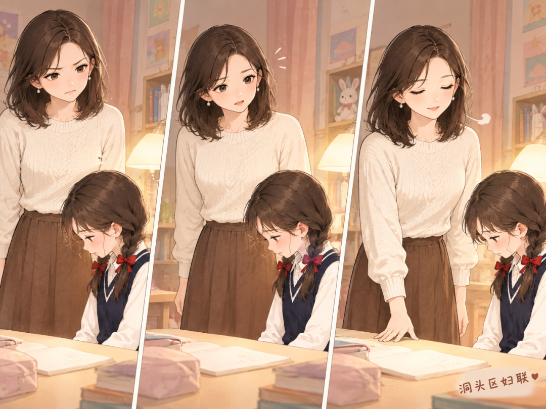 浙里智慧家|亲子沟通漫画系列（第二期），别翻旧账，帮孩子解决当下困局