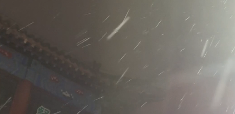 今天凌晨，山东一地下雪了！