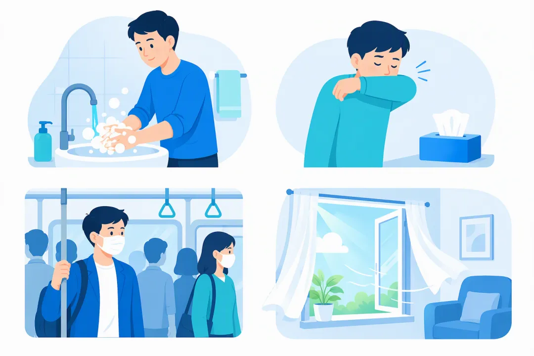 流感季正在路上！这几件事不做易中招——