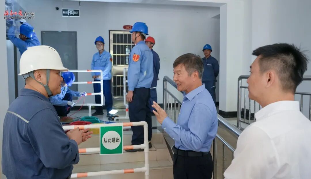 刘小明在定安、澄迈调研群众身边不正之风和腐败问题集中整治情况