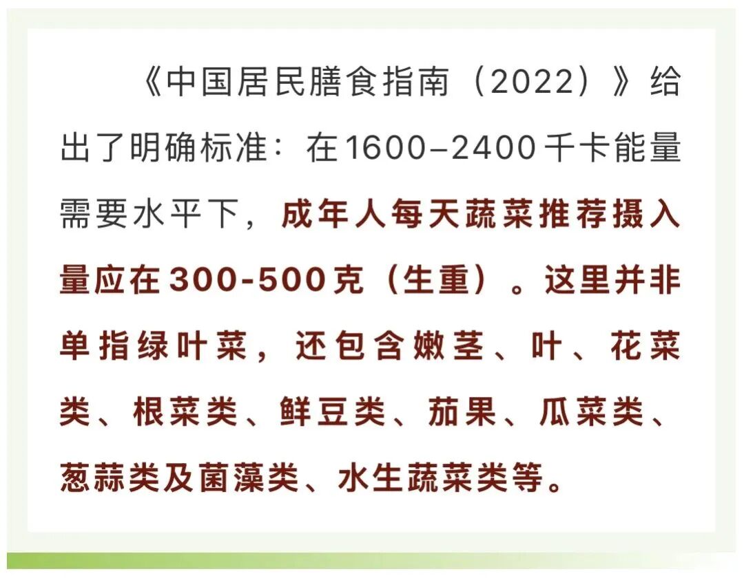 转给整天吃青菜的朋友！