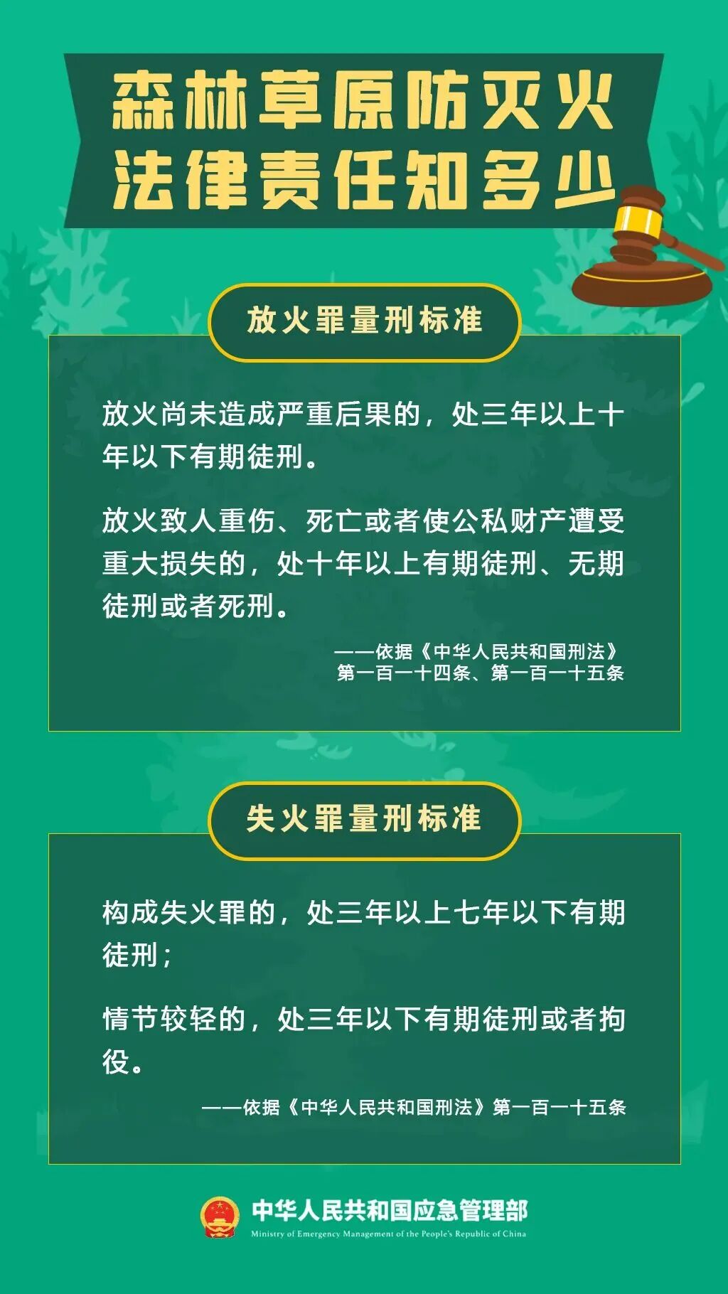 警示！5起森林火灾典型案例