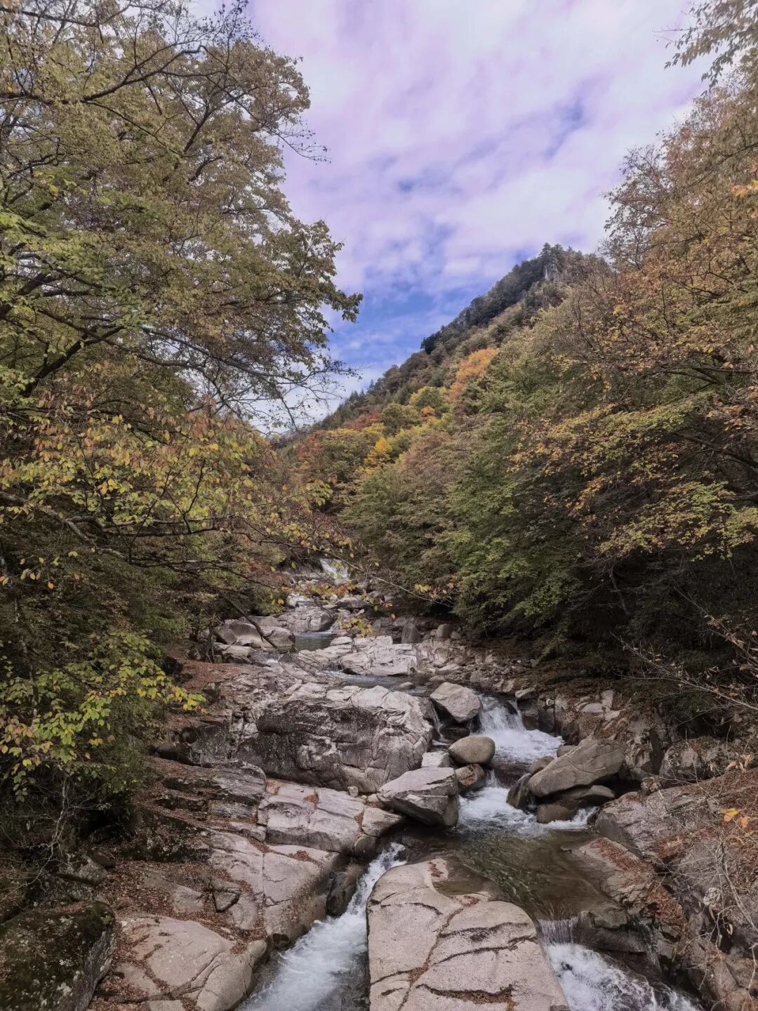 巴中光雾山,可以冲了