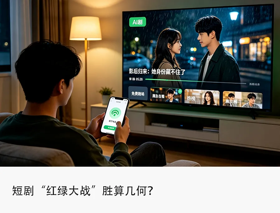 微信发力绿泡泡硬刚红果,腾讯短剧能否支棱起来?