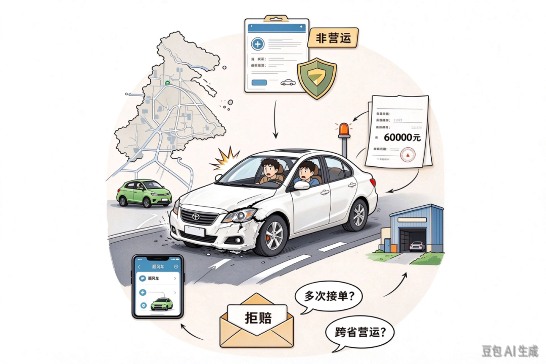求职途中跑顺风车出事故，保险该赔吗？